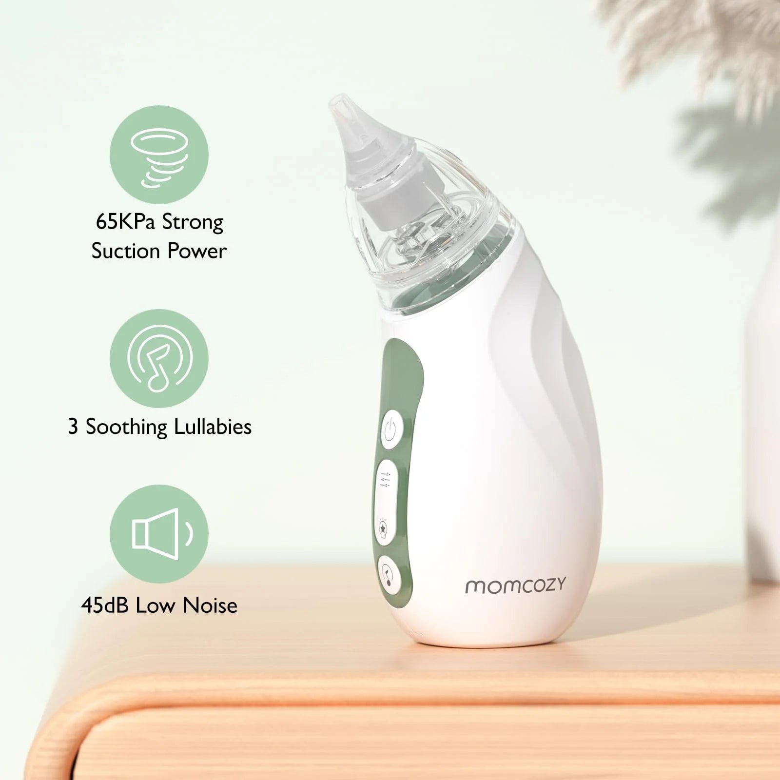 (2 Pack)  Baby Nasal Aspirator,Newborn and Toddler, Portable Baby Nose Aspirator