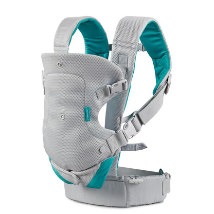 Flip 4-In-1 Light & Airy Convertible Baby Carrier, Adjustable, Ergonomic Babywearing, Registry Essential, Baby Carrier for Newborn to Toddler