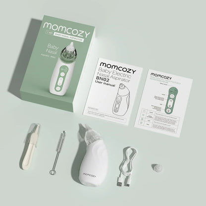 (2 Pack)  Baby Nasal Aspirator,Newborn and Toddler, Portable Baby Nose Aspirator