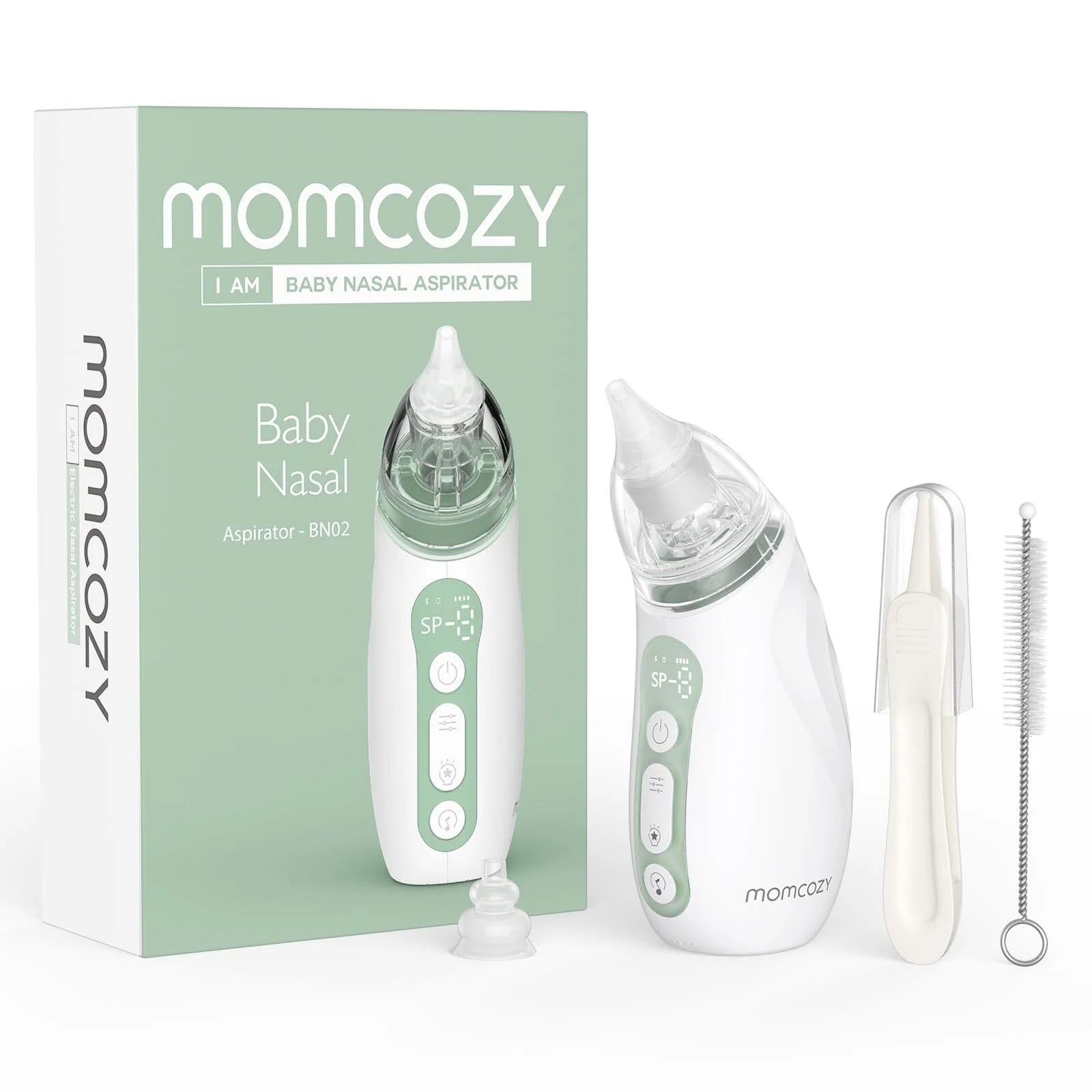 (2 Pack)  Baby Nasal Aspirator,Newborn and Toddler, Portable Baby Nose Aspirator