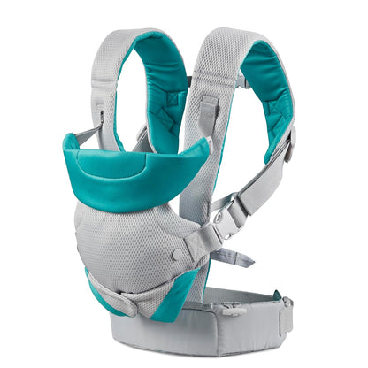 Flip 4-In-1 Light & Airy Convertible Baby Carrier, Adjustable, Ergonomic Babywearing, Registry Essential, Baby Carrier for Newborn to Toddler